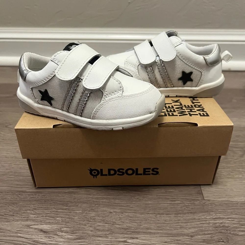 Old Soles Field Squad Sneakers in Snow, Silver, and Black - Picture 3 of 9